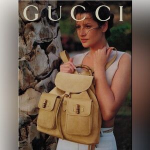 Gucci Tan Backpack